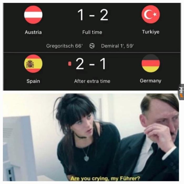 Smutny...