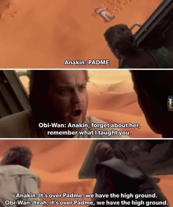 Nawet nie póbuj, Padme!