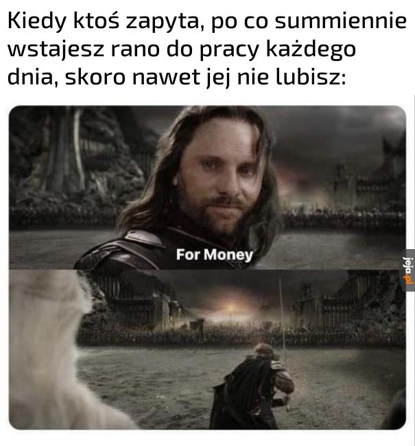 Z czegoś trzeba żyć