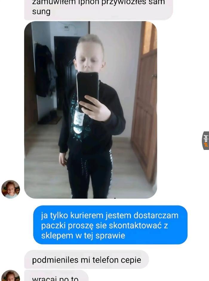 Wracaj tu, bo wezwę straże