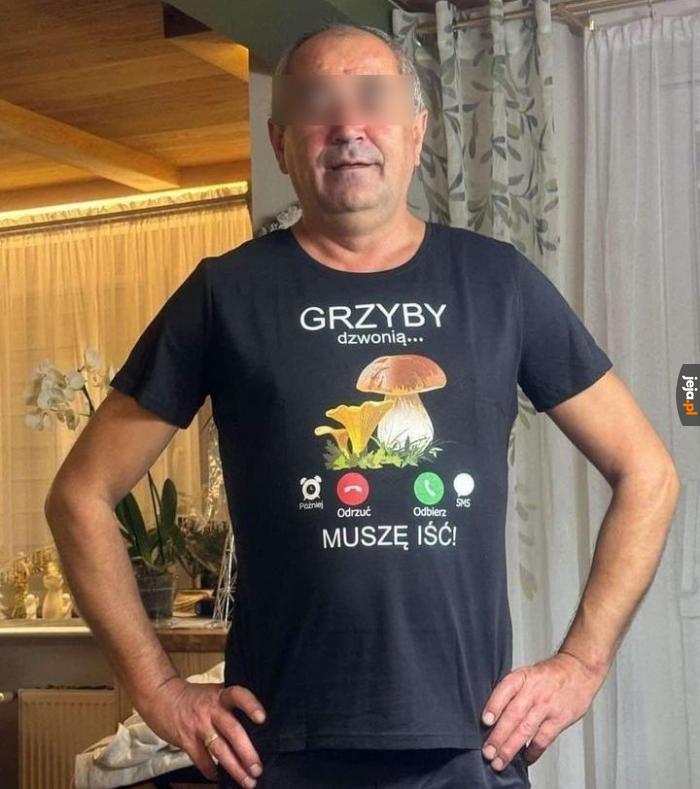 Ej tata prosi byście mu ocenili koszulkę