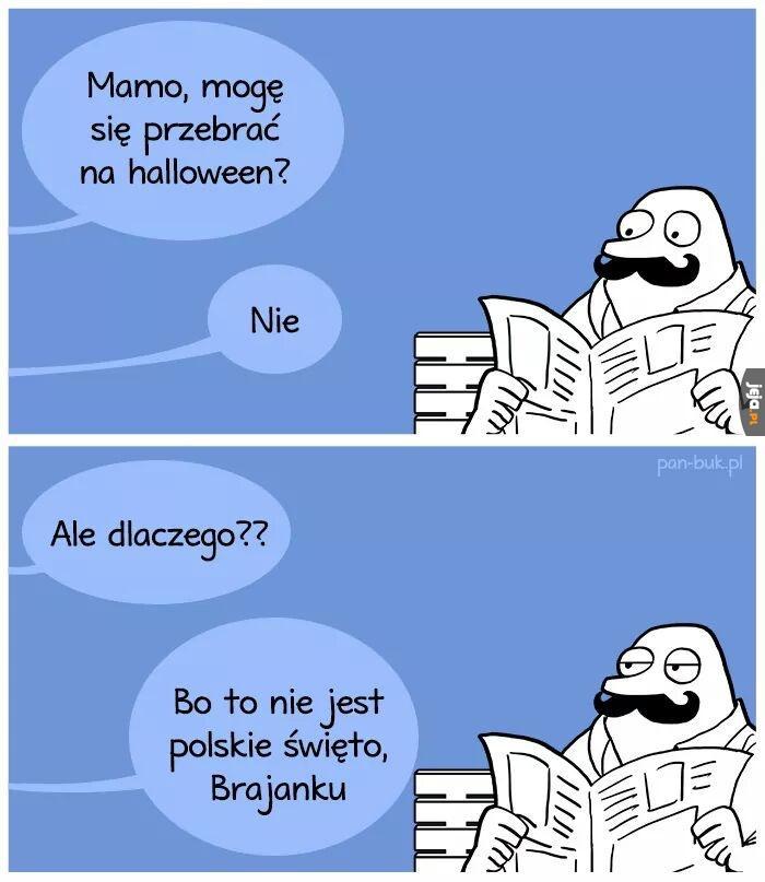 Halloween to nie polskie święto