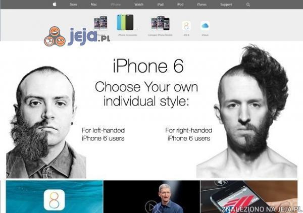 iPhone 6 wyrywa włosy? To tylko nowa funkcja dla hipsterów!