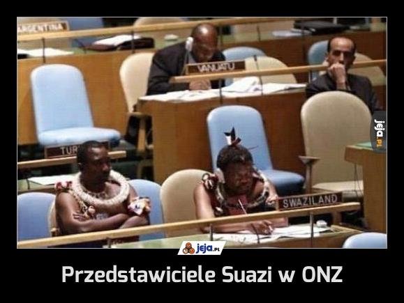 Przedstawiciele Suazi w ONZ