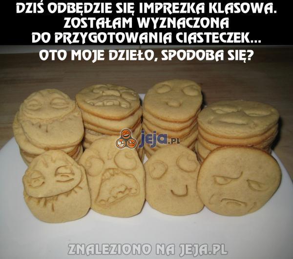 Ciasteczka na klasową imprezkę