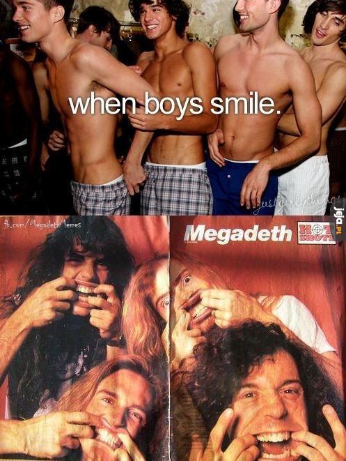 Kiedy chłopcy się uśmiechają
