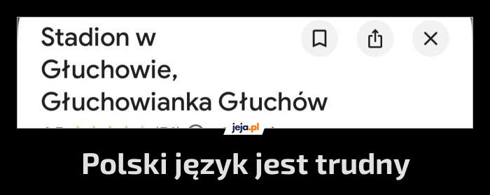 Polski język jest trudny