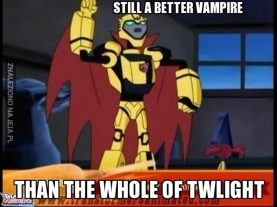 Nadal lepszy wampir, niż te ze Zmierzchu