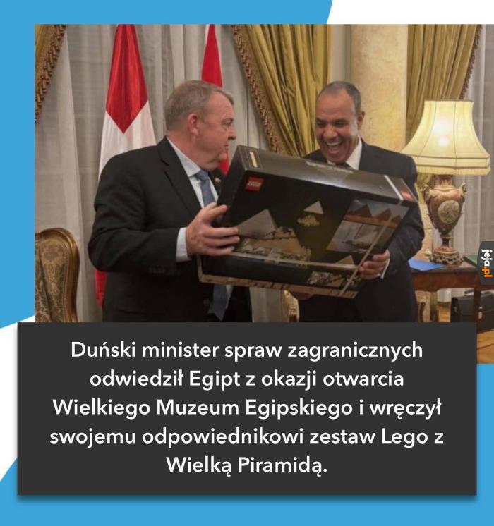 Znajdź sobie żonę, która patrzy na ciebie jak minister spraw zagranicznych Egiptu na Lego