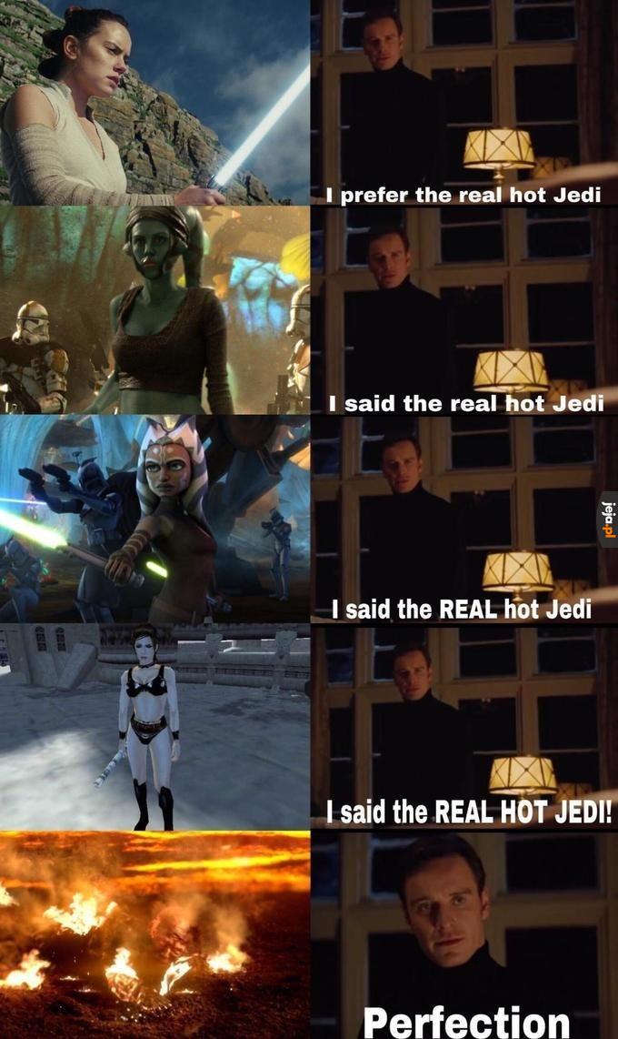 Naprawdę gorący Jedi