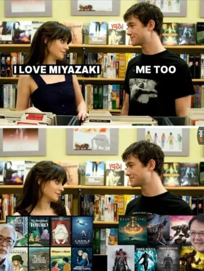 Miyazaki to geniusz, nieważne który