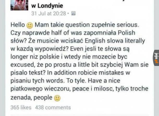 A Ty znasz Polish?