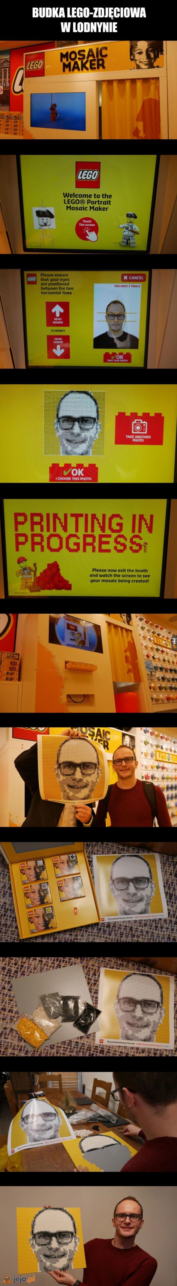 Automat do zdjęć Lego