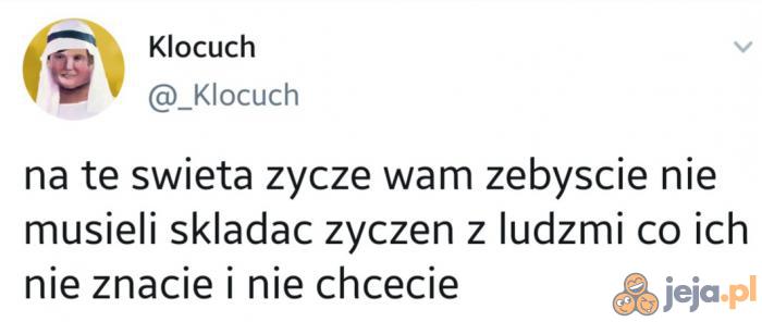 Dlatego nie chodzi się na wigilie klasowe