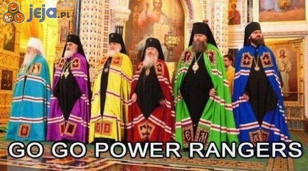 Power Rangers osiedli w Rosji