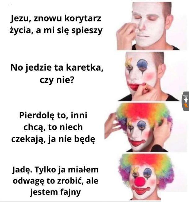 Klaun i tyle