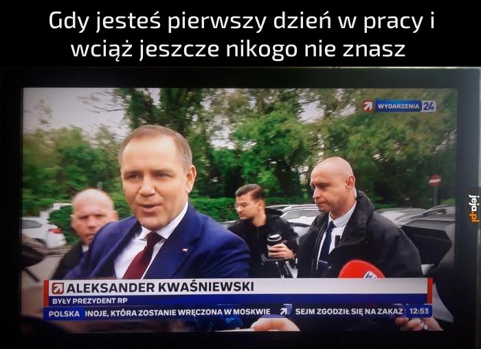 Pierwszy dzień w pracy i już się czepiają