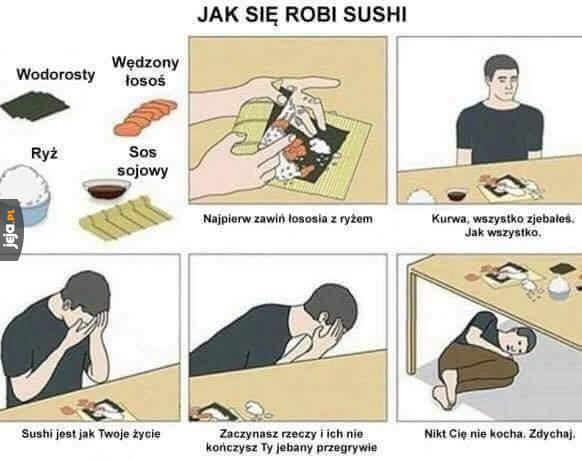 Jak się robi sushi