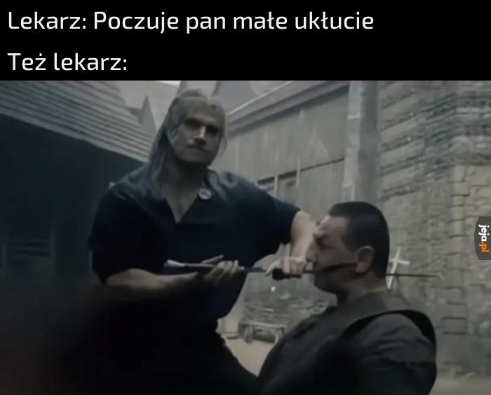 To tylko małe ukłucie 💉