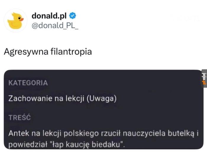 Chciał tylko pomóc