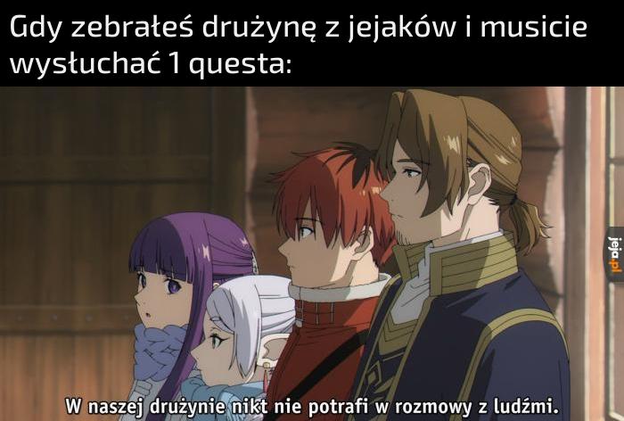 "Zacznijcie od pójścia do tawerny, tam zobaczycie siwego wilka grającego w gwinta"