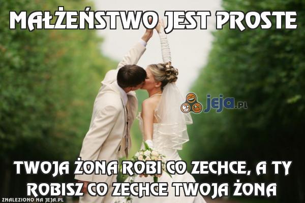 Małżeństwo jest proste