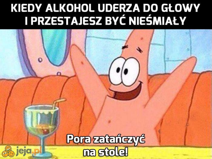 Kiedy alko wejdzie