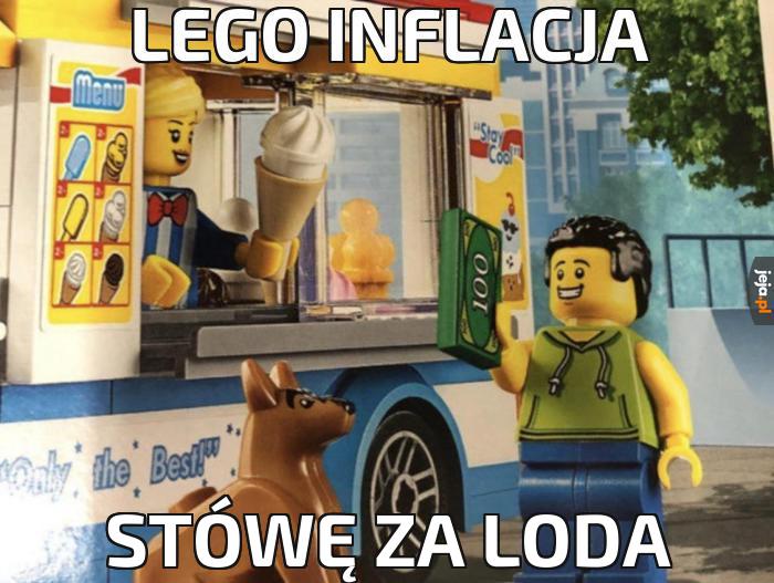Inflacja w wersji Lego