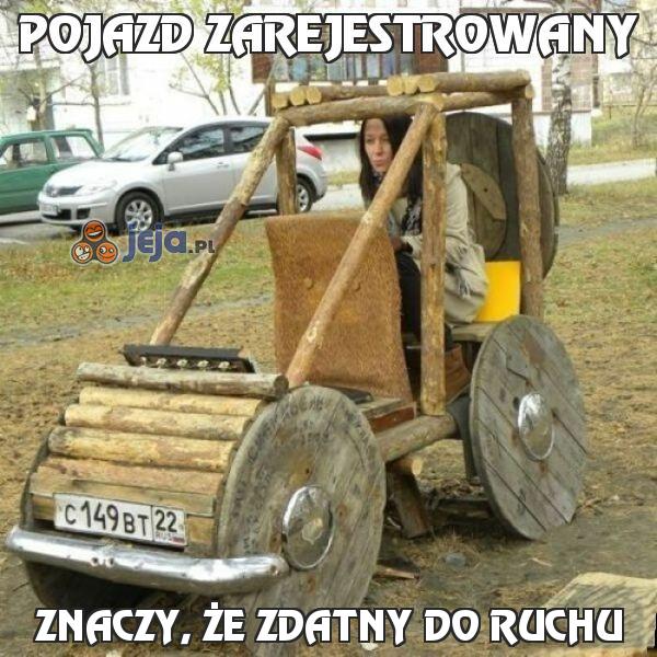 Pojazd zarejestrowany