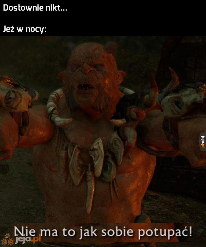 Gdzie on tak tupta?
