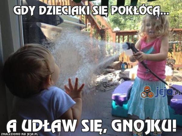 Gdy dzieciaki się pokłócą...