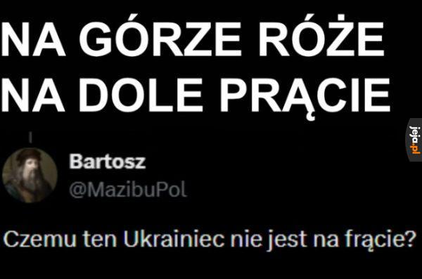 Bo boli go prącie
