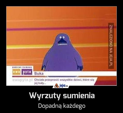 Wyrzuty sumienia