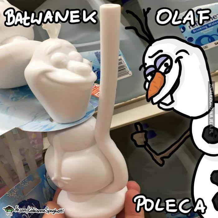 Słomeczka taka kusząca, Olaf taki szczęśliwy