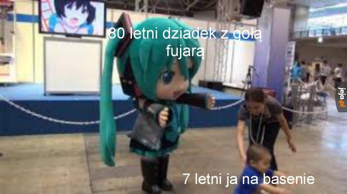 Uczieczka na basenie