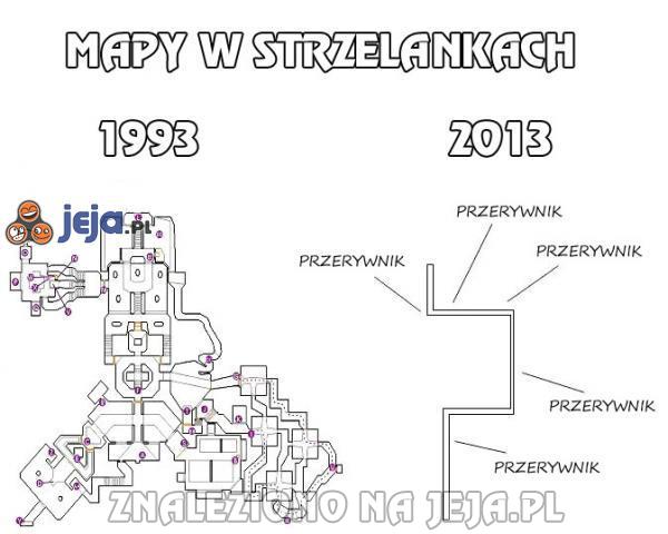 Mapy w strzelankach