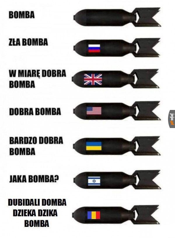 Rodzaje bomb