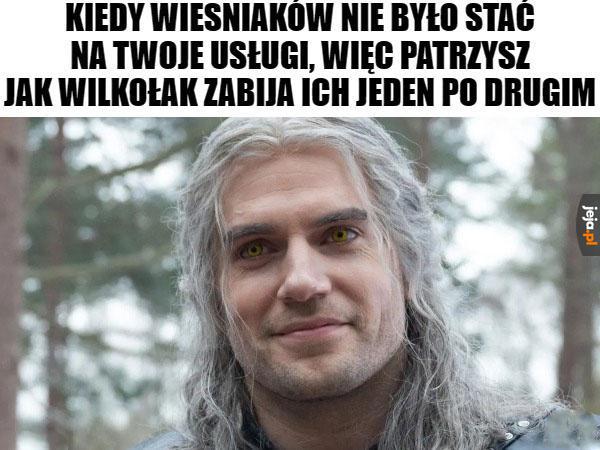 Trzeba było odkładać na haracz