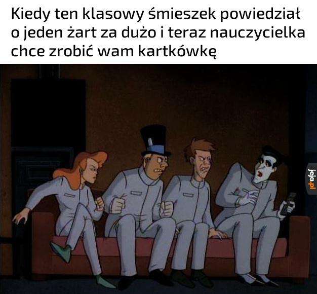 Wyczuwam złość