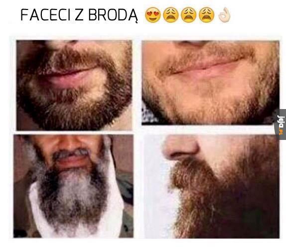 Faceci z brodą