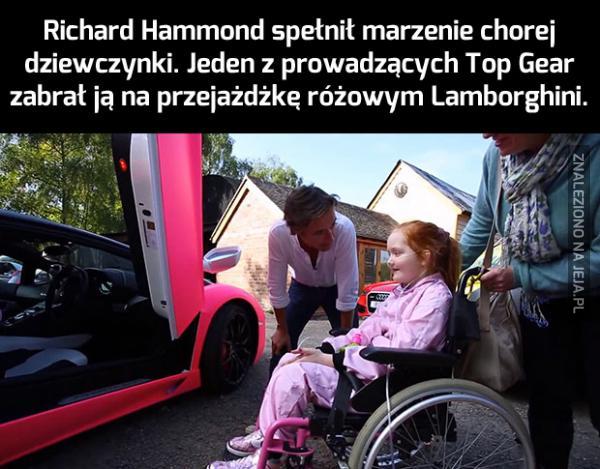 Wspaniały gest Richarda Hammonda