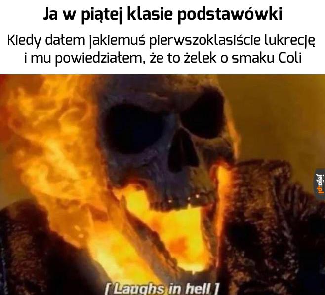 Musiałem to jeść i udawać, że mi smakuje, bo inaczej by mi nie uwierzył