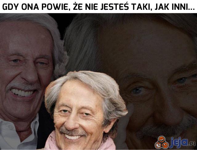 Ona jeszcze nie wie, że jestem dużo gorszy