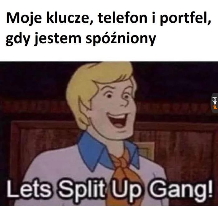 Rozdzielmy się!