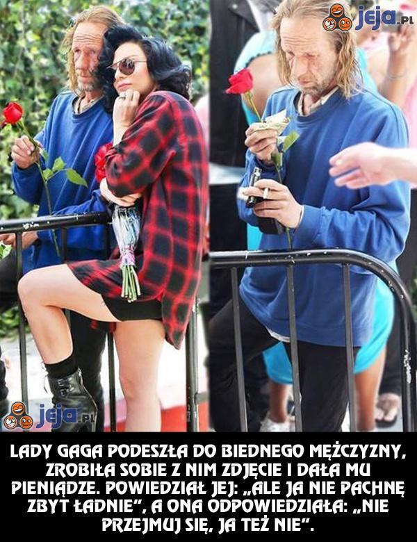 Lady Gaga ma dobre serce