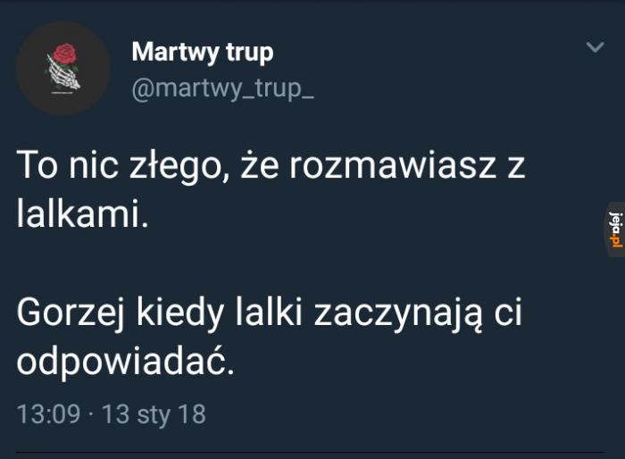 Wtedy możesz zacząć się martwić