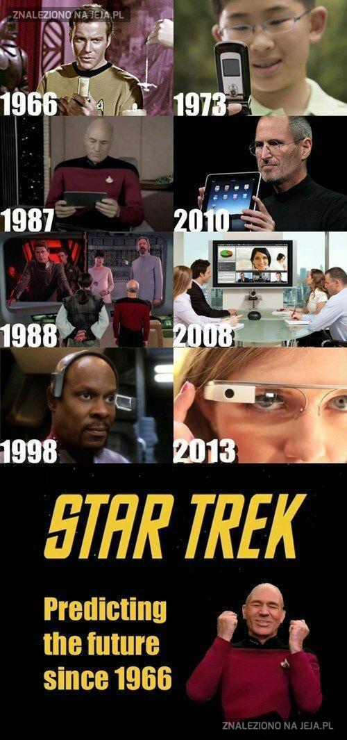 Star Trek przewidział przyszłość