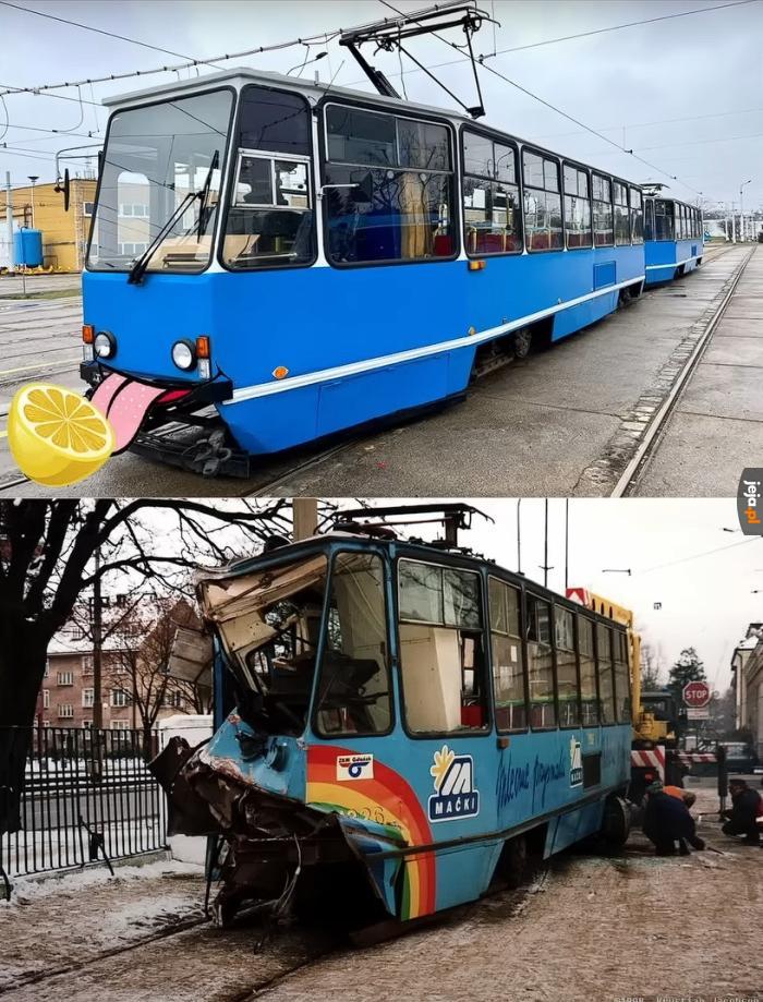 Żart polega na tym, że ukradłem to motobiedzie