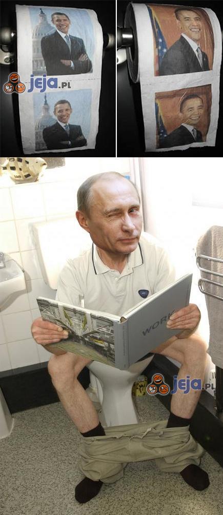 Tymczasem u Putina w łazience
