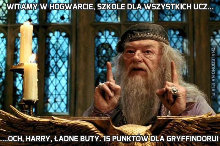 Witamy w Hogwarcie, szkole dla wszystkich ucz...